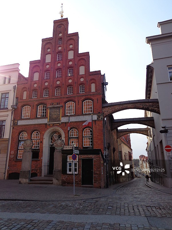 德国吕贝克街景图片素材