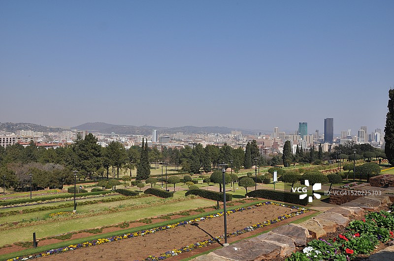 从联邦大厦看比勒陀利亚景色图片素材