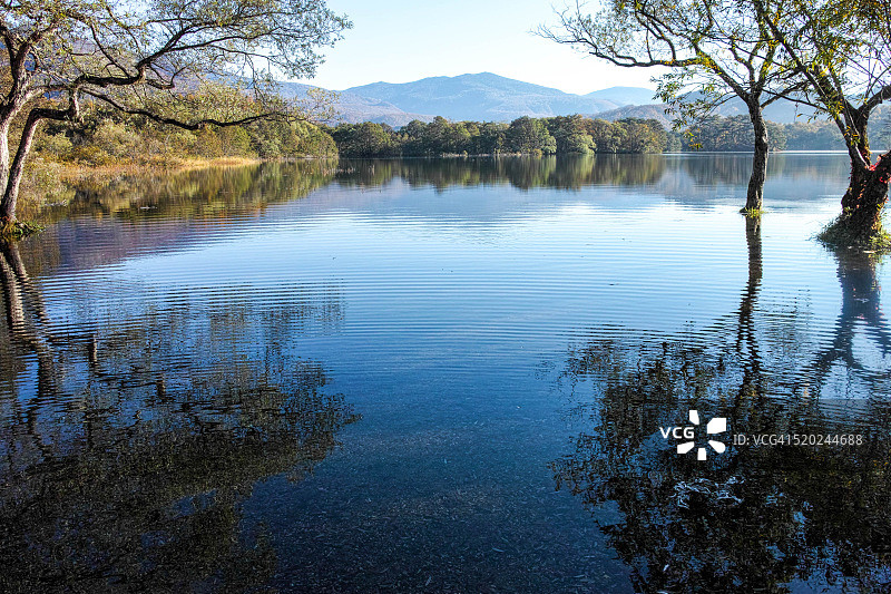 磐梯山秋景图片素材