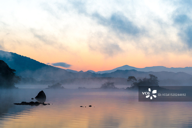 磐梯山秋景图片素材