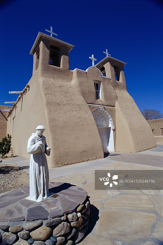 旧金山德阿西西教堂图片素材