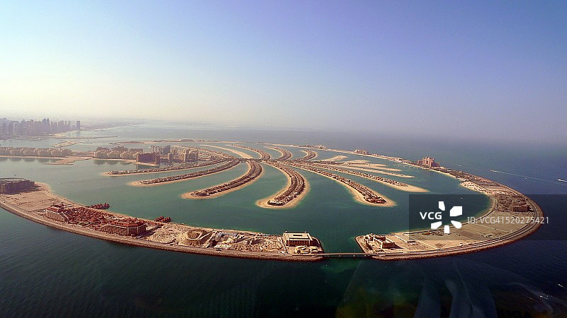 迪拜棕榈岛图片素材