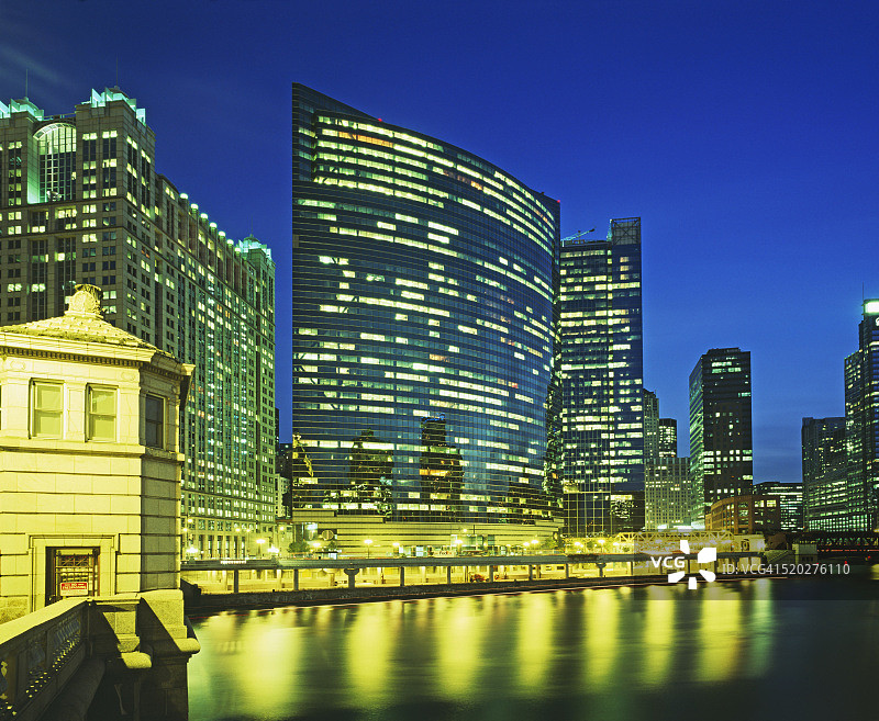 西瓦克大道333号河畔大楼图片素材