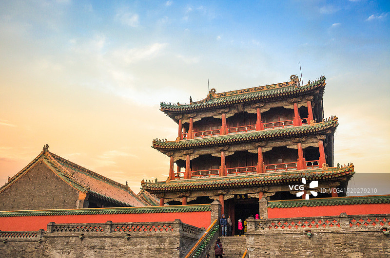 沈阳故宫，又名盛京皇宫图片素材