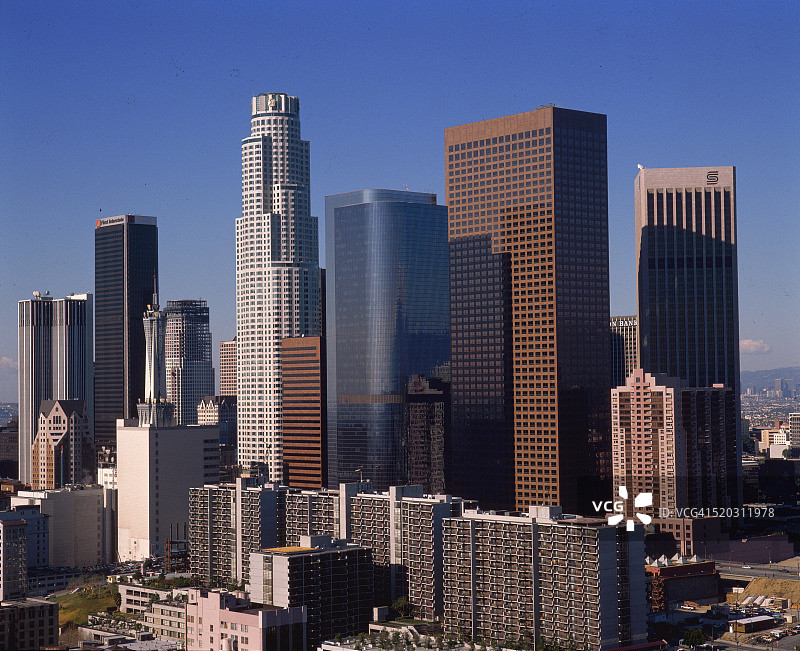 洛杉矶市中心图片素材