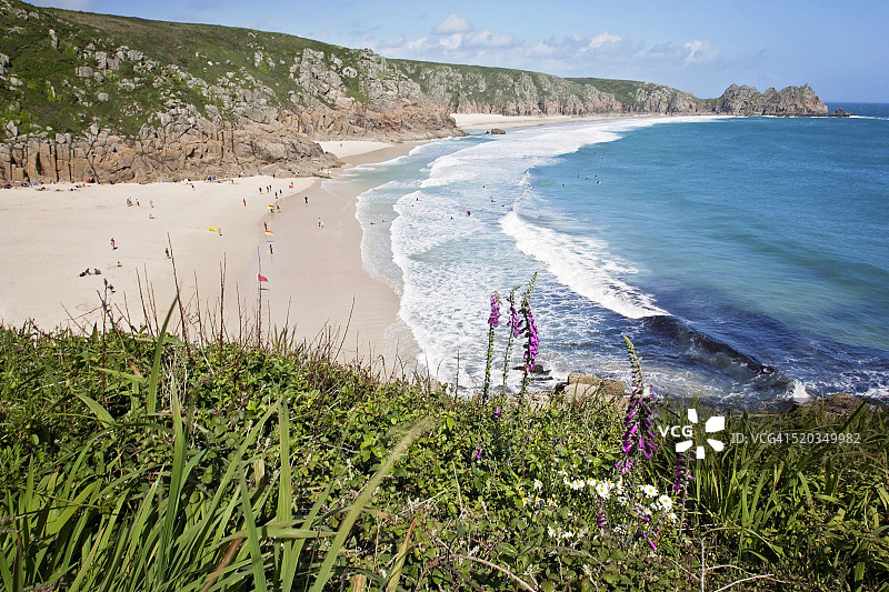 波斯科诺海滩图片素材