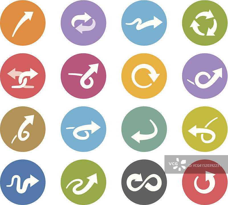 动态箭头 Wheelico 图标图片素材