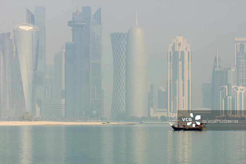 多哈摩天大楼图片素材