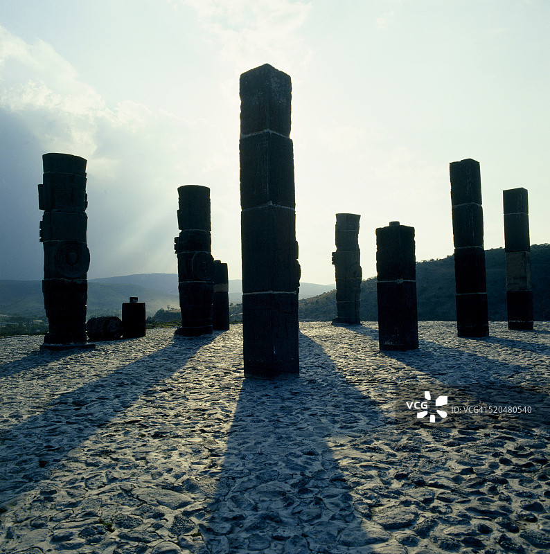 墨西哥伊达尔戈州图拉德阿连德图片素材