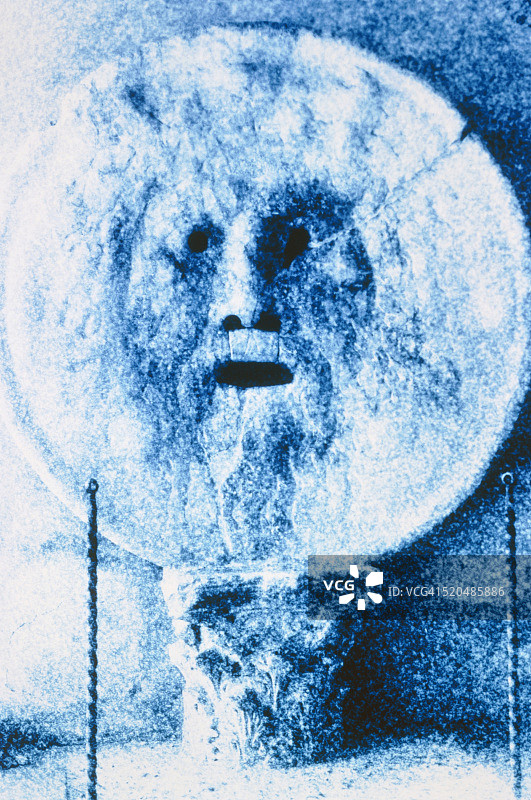 真理之口，意大利罗马图片素材