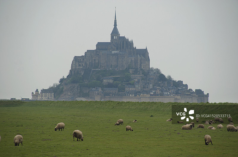 圣米歇尔山图片素材