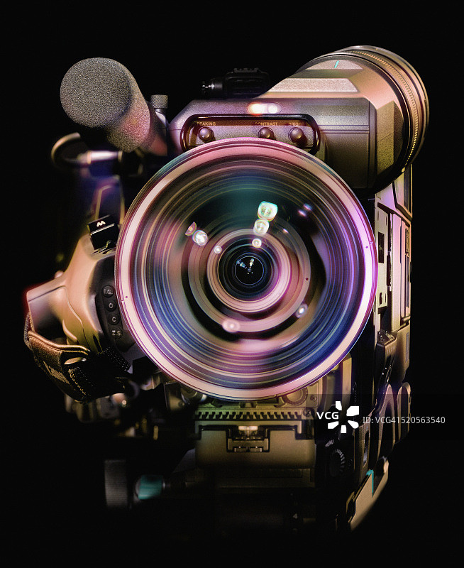 专业高清数码摄像机图片素材