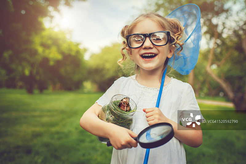 小小探险家图片素材