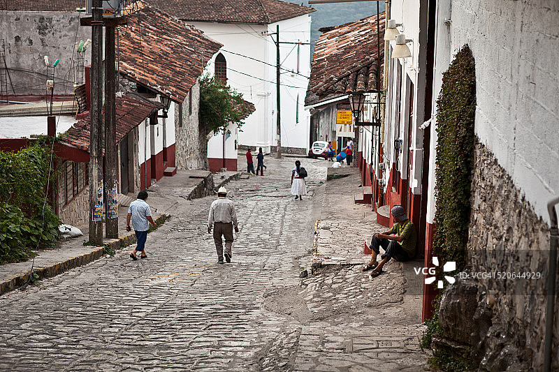 古雅的库埃察兰村庄图片素材
