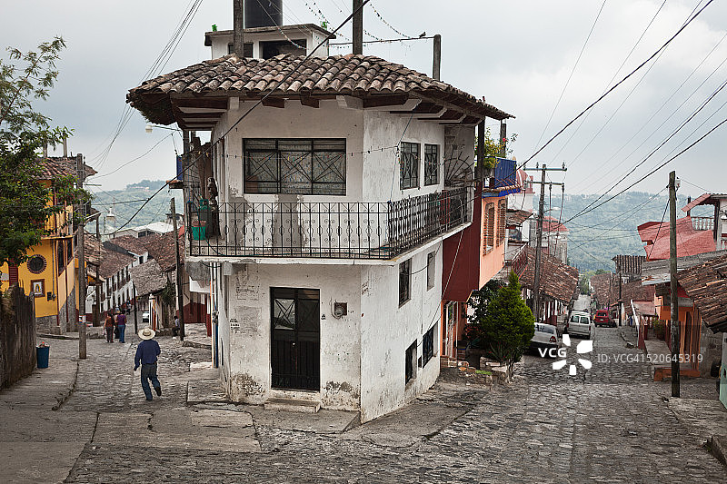 墨西哥库埃察兰镇图片素材