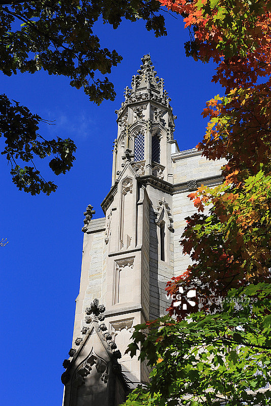 普林斯顿大学教堂图片素材