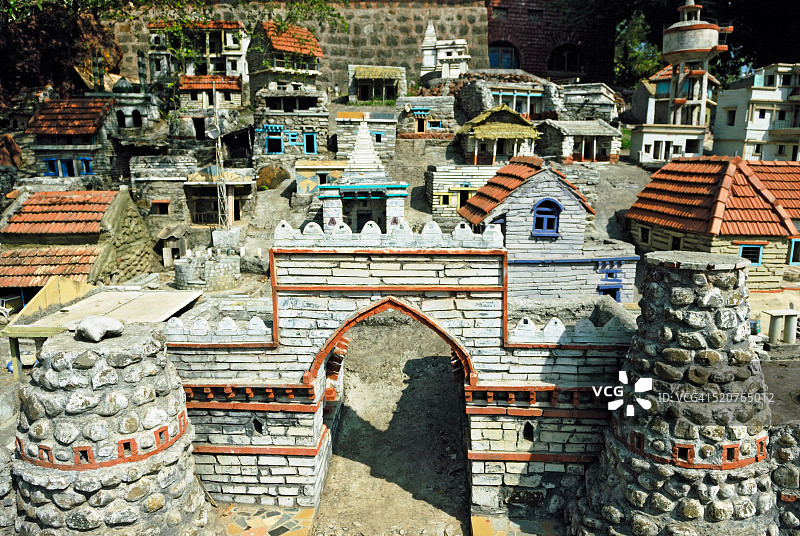 Siddhagiri Gramjivan博物馆，位于印度马哈拉施特拉邦科尔哈布尔图片素材