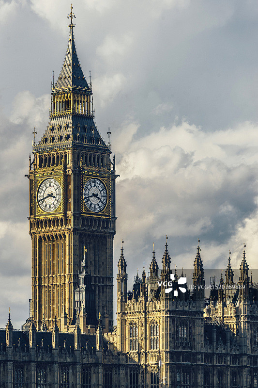 大本钟和议会大厦图片素材
