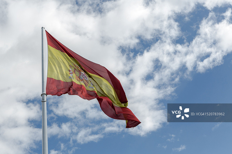 西班牙的国旗图片素材