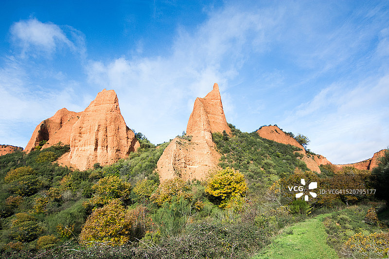 “拉斯梅杜拉斯”，莱昂的古罗马矿场图片素材