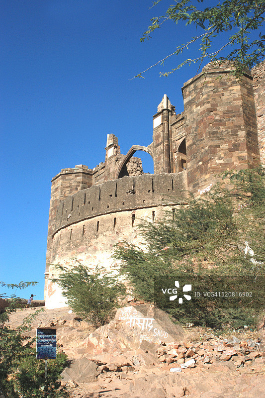 印度拉贾斯坦邦阿杰梅尔的塔拉加尔主门图片素材