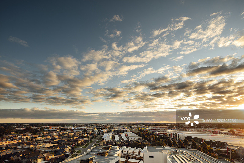 丹德农维多利亚城市景观图片素材