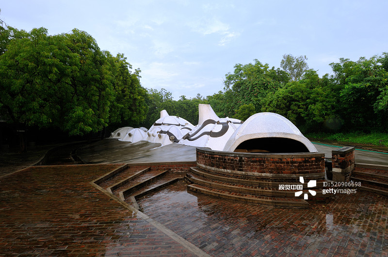 印度古吉拉特邦艾哈迈达巴德侯赛因-多希尼古法图片素材