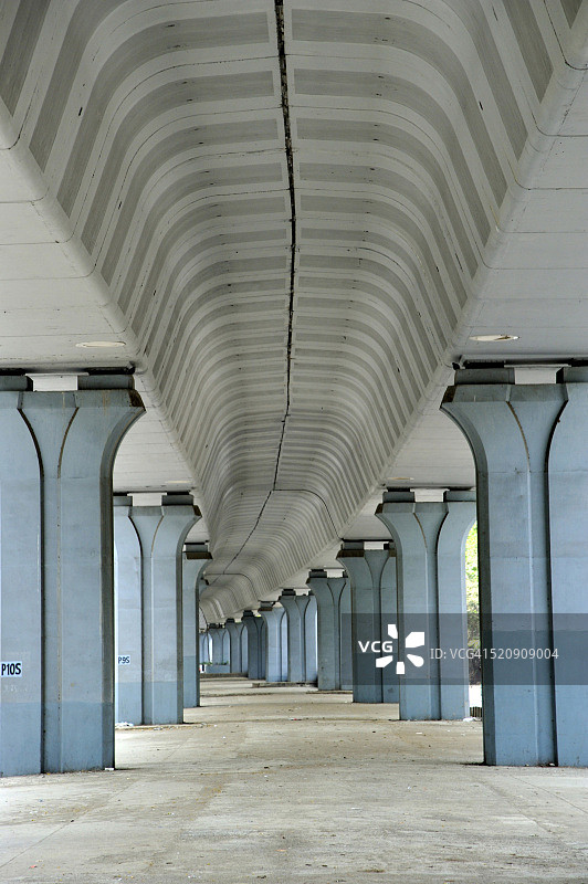 印度马哈拉施特拉邦孟买高架桥环岛图片素材