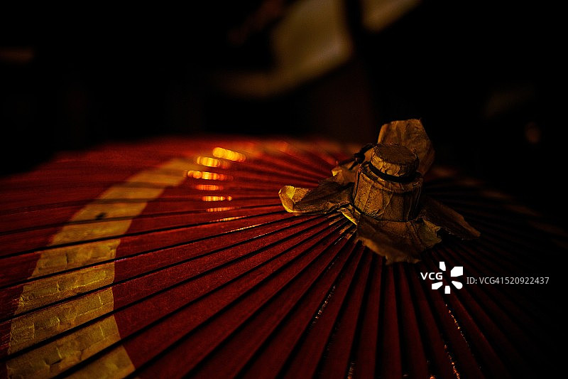 红色日本伞图片素材
