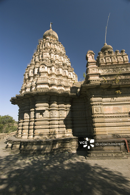 浦那 Sasvad 村：卡拉河与钱布利斯河交汇处的湿婆神庙图片素材