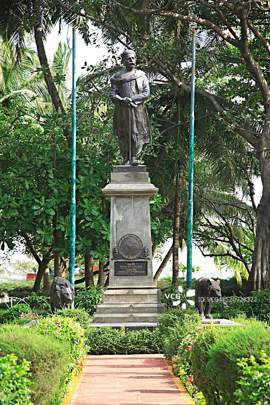 Lokmanya Balgangadhar Tilak Udyan公园，孟买图片素材