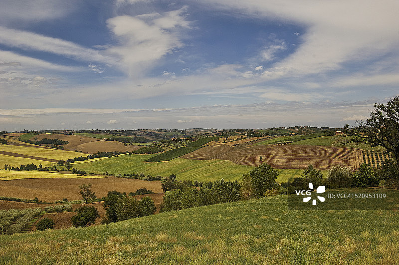 阿尔切维亚附近的风景图片素材