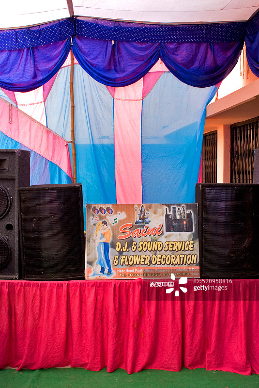 位于印度北阿坎德邦德拉敦的音频扬声器设备图片素材