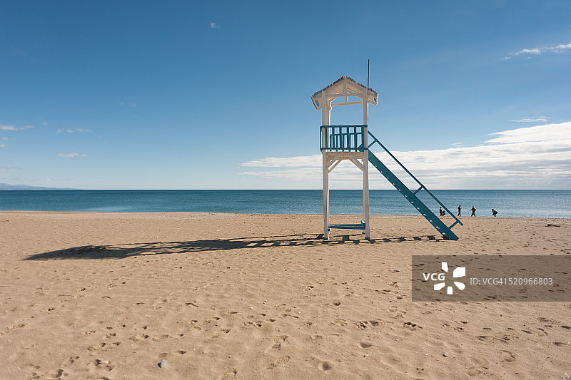 埃斯特波纳海滩安全图片素材