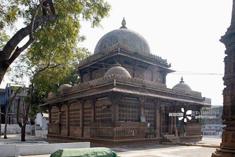 拉尼·西普里陵墓清真寺，印度古吉拉特邦艾哈迈达巴德图片素材