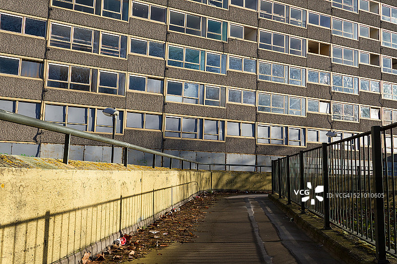 废弃的建筑物图片素材