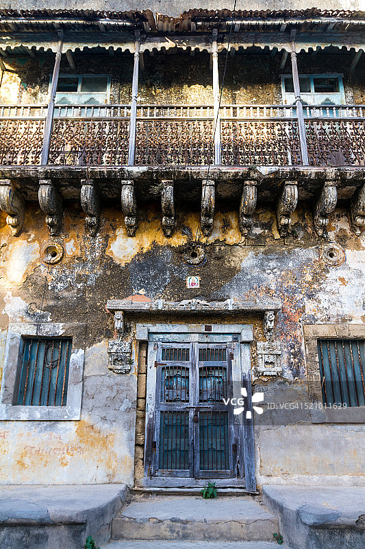 废弃的建筑物图片素材