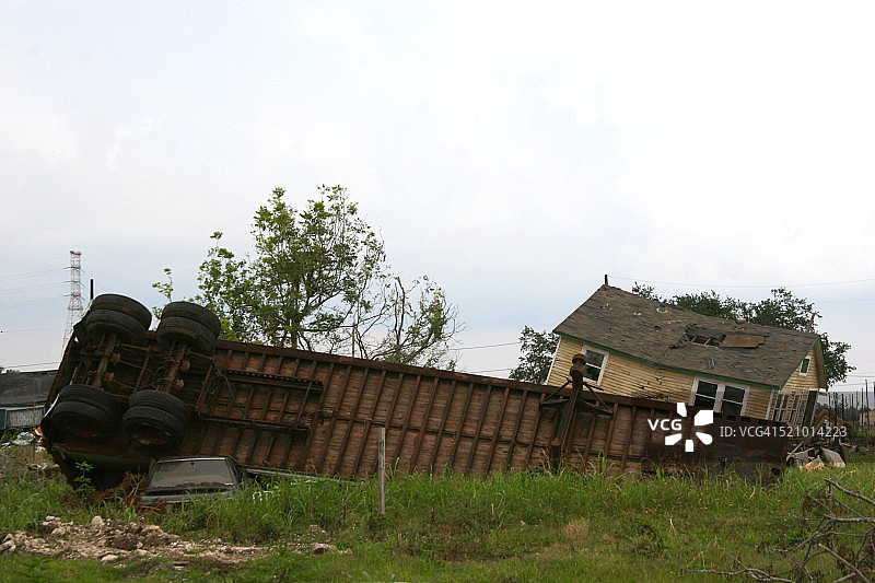 废弃的建筑物图片素材