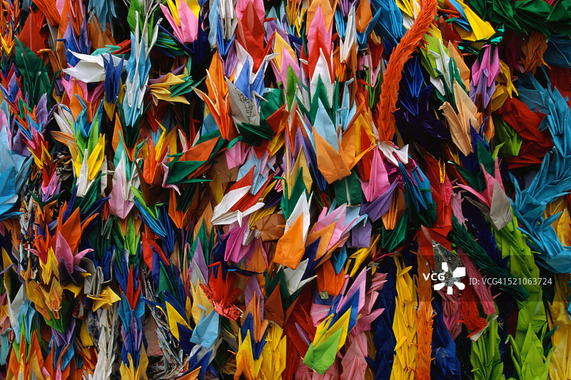 数千只纸鹤图片素材