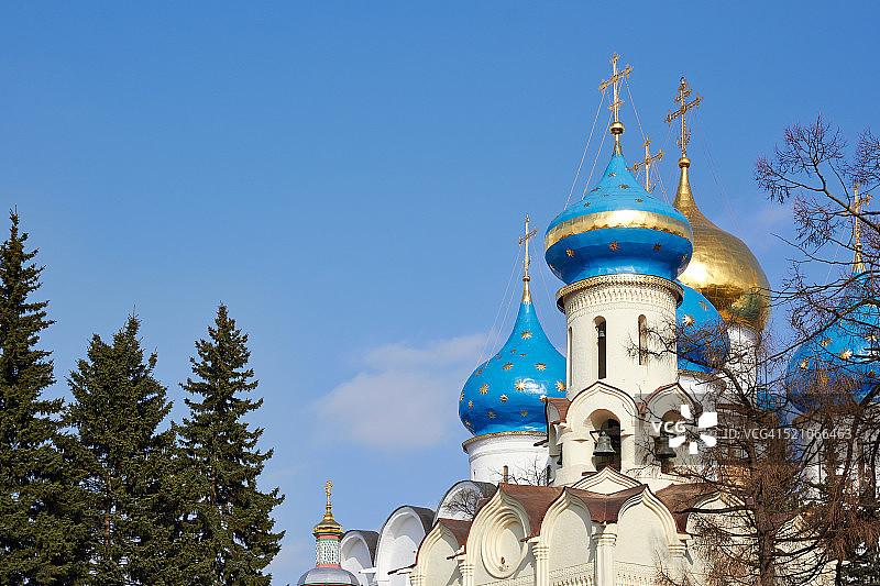 谢尔盖圣三一修道院图片素材
