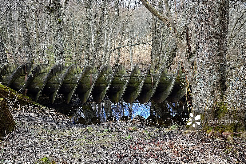 阿基米德螺旋图片素材