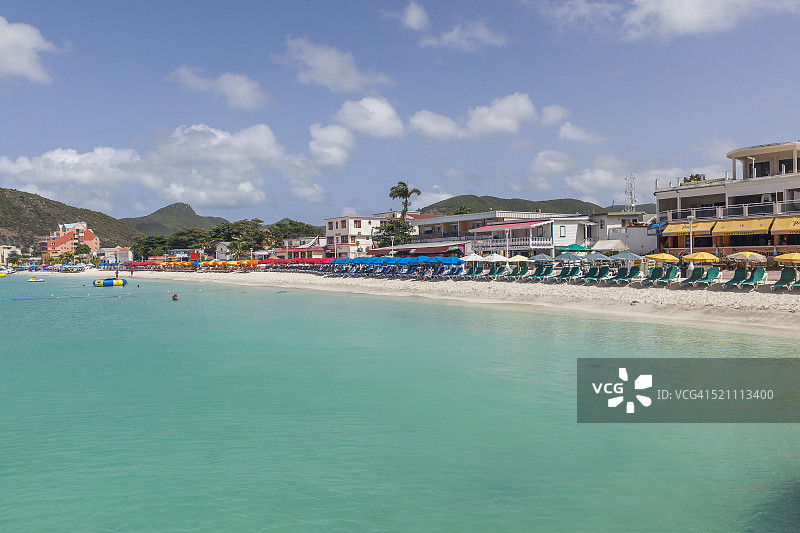 圣马丁海滩图片素材