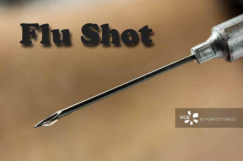 流感疫苗注射图片素材