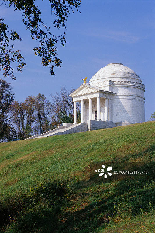 维克斯堡战场纪念碑图片素材