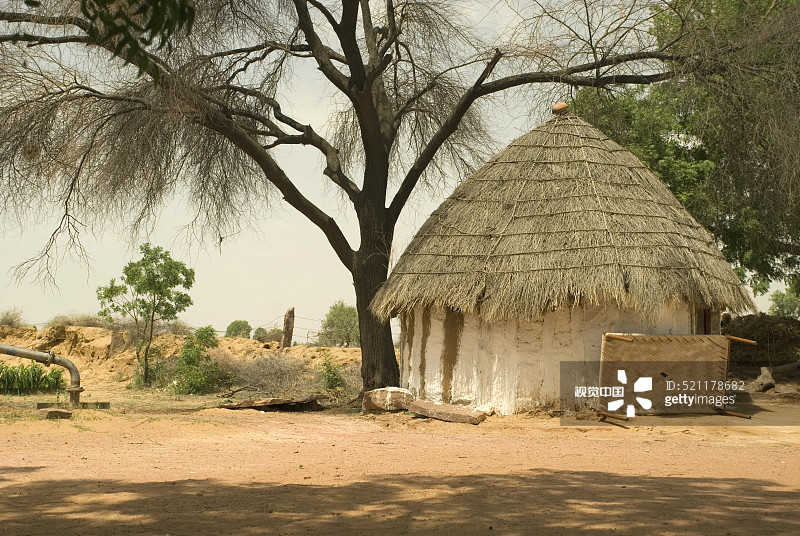 焦特布尔的棚屋，拉贾斯坦邦，印度图片素材