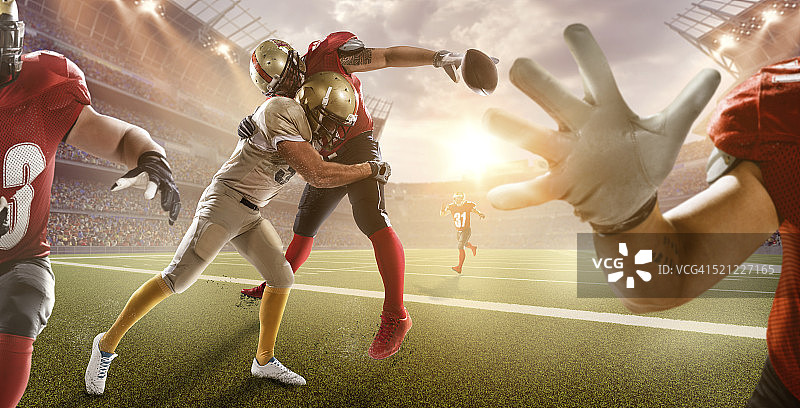 美式足球图片素材
