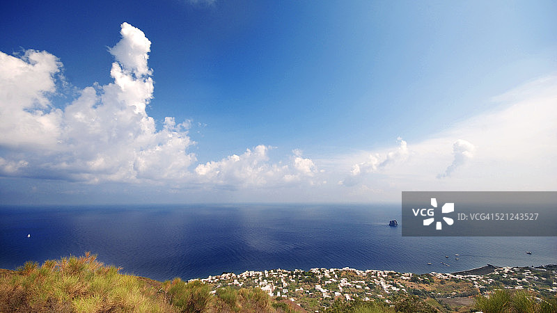 天空和大海图片素材