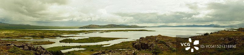 辛格韦德利国家公园全景图片素材