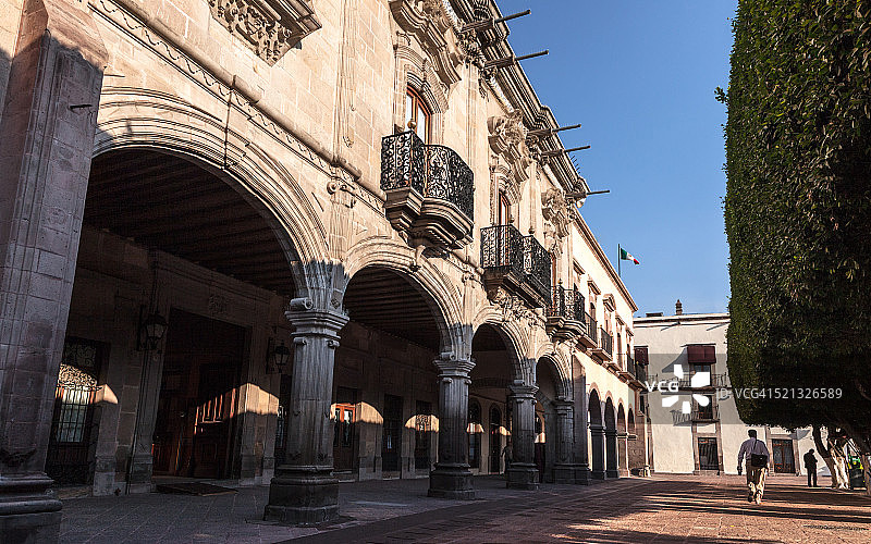 墨西哥克雷塔罗主广场图片素材