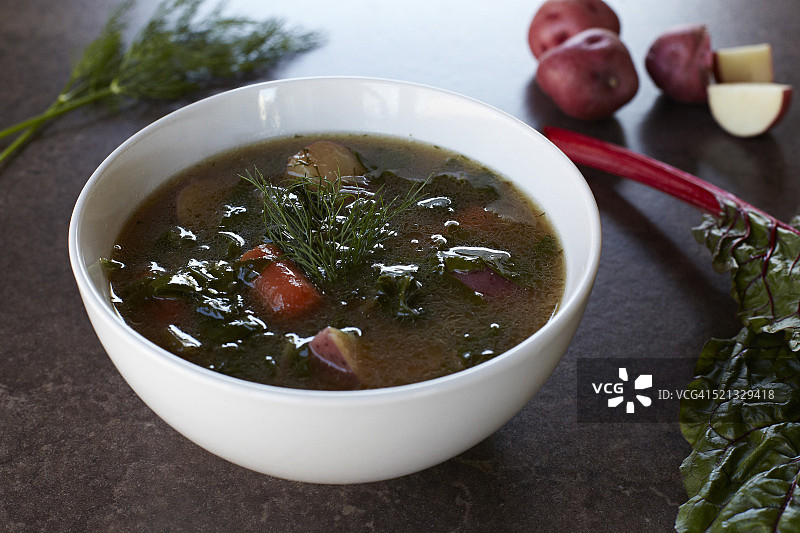 一碗罗宋汤图片素材